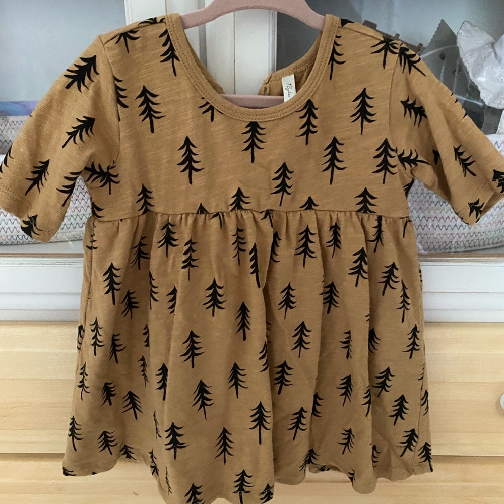 Rylee + Cru Evergreen Dress 12-18 m